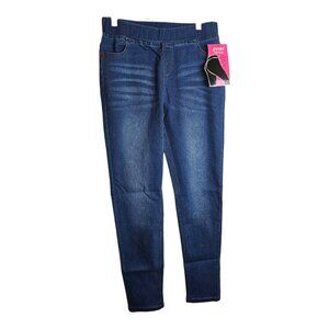 JVINI Women's Elastic Waist Jeans